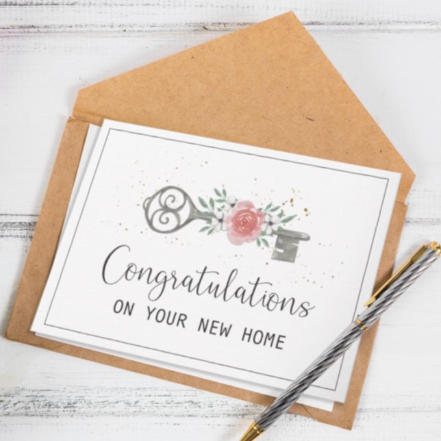 Congratulations on Your New Home Card (Congratulations on Your New Home)