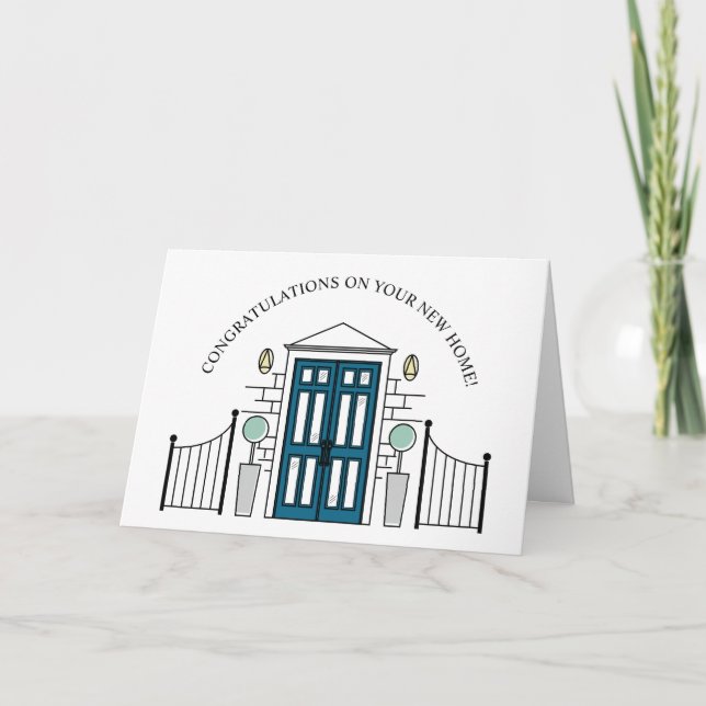 Congratulations on your New Home Card (Front)