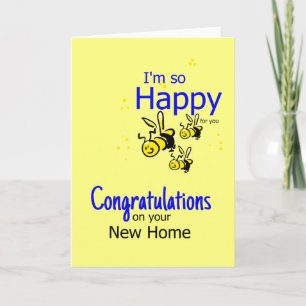 Congratulations on your New Home greeting card