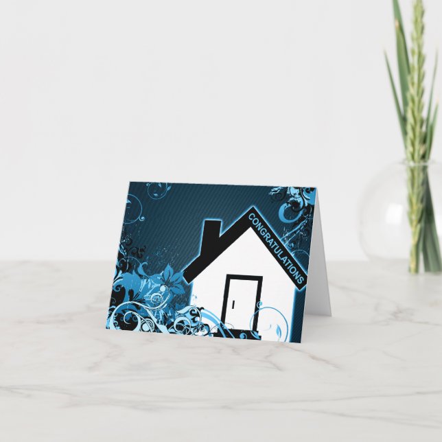 congratulations on your new home : hi-fi home card (Front)
