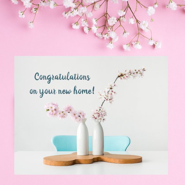 Congratulations on Your New Home Housewarming Card (Creator Uploaded)