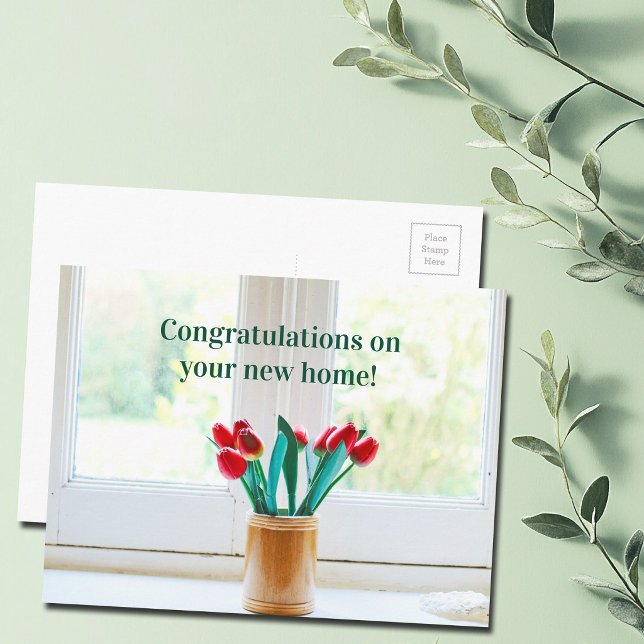 Congratulations on Your New Home Housewarming Postcard (Creator Uploaded)