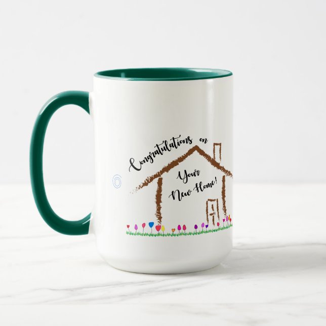 * Congratulations on Your New Home * Mug (Left)