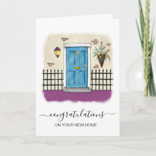 congratulations on your new home real estate agent card