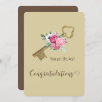 Congratulations on Your New Home Realtor Clients