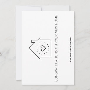 Congratulations On Your New Home: REALTOR  Thank You Card