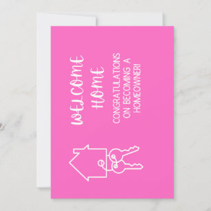 Congratulations On Your New Home: REALTOR Thank You Card