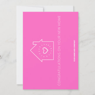 Congratulations On Your New Home: REALTOR  Thank You Card