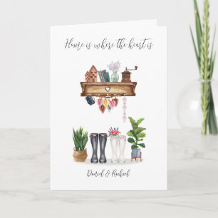 Congratulations on your new house card