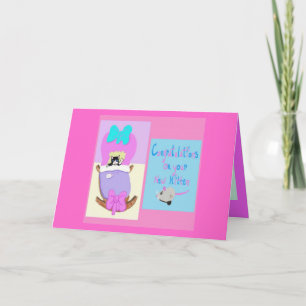 Congratulations On Your New Kitten, Pink Card