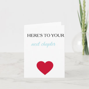 Congratulations on Your Next Chapter Card