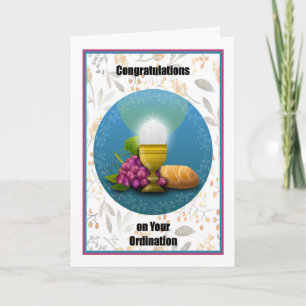 Congratulations on Your Ordination Card