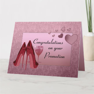 Congratulations on your Promotion Greeting Card