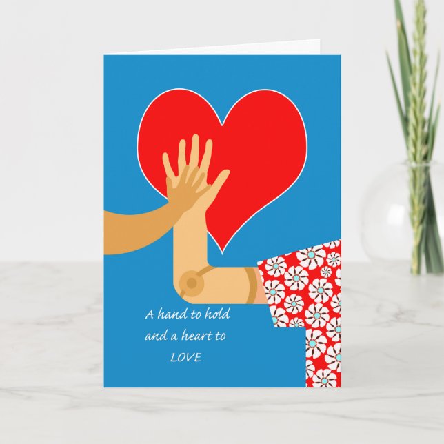 Congratulations on Your Prosthesis for a Mother Card (Front)