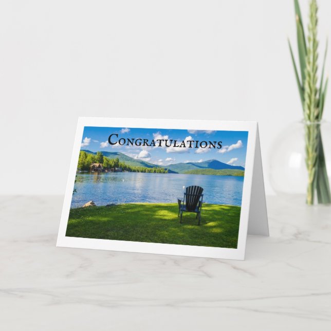 CONGRATULATIONS ON YOUR **RETIREMENT** CARD (Front)