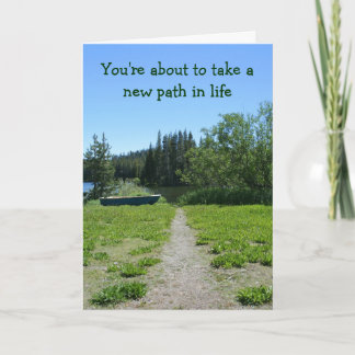 Congratulations on your retirement, Simple, Path Card
