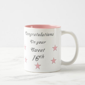 Congratulations On your Sweet 16th Birthday Mug