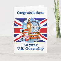 Congratulations on your UK Citizenship London Gift