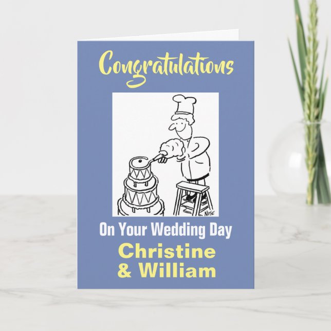 Congratulations on Your Wedding Card (Front)