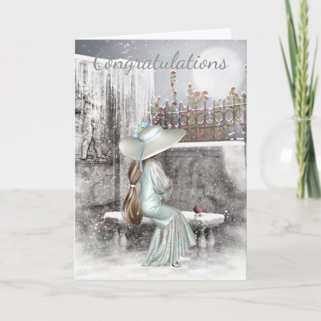 Congratulations on Your Wedding Card (Front)