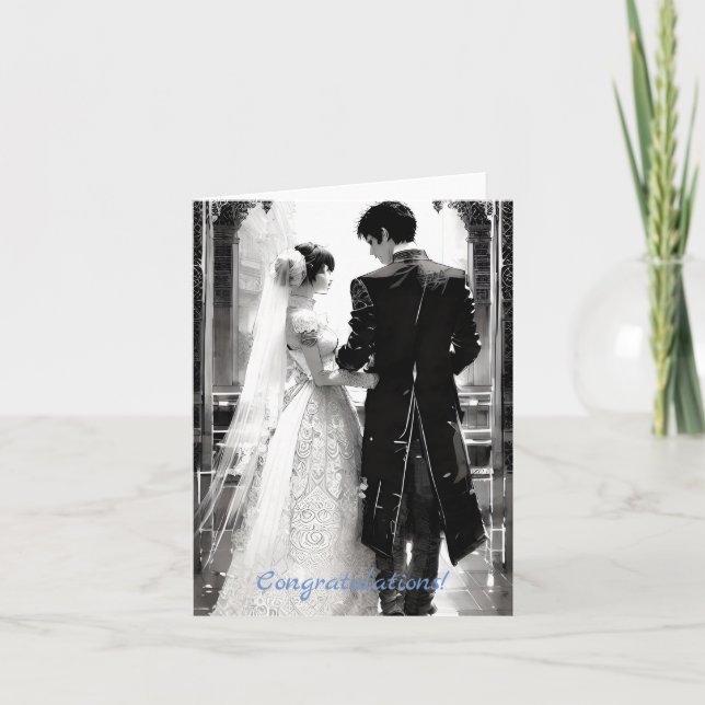 Congratulations on your Wedding Day Card (Front)