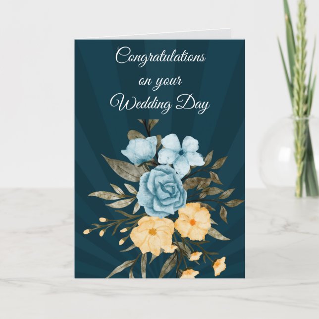 Congratulations on Your Wedding Day Card (Front)
