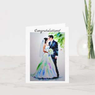 Congratulations on your Wedding Day Card