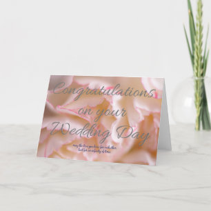 Congratulations on your Wedding Day Card