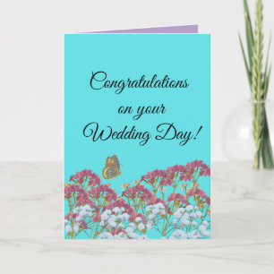 Congratulations on Your Wedding Day Card