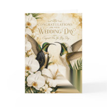 Congratulations on Your Wedding Day -Jamaican Card
