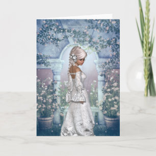 Congratulations on your Wedding with Summer Bride Card