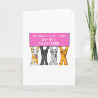 Congratulations One Year Cancer Free Anniversary
