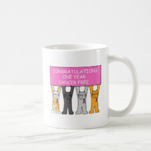 Congratulations One Year Cancer Free Coffee Mug