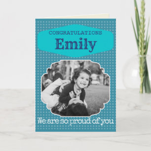 Congratulations Personalised Graduation Card