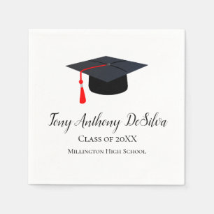 Congratulations Personalised Graduation Napkins