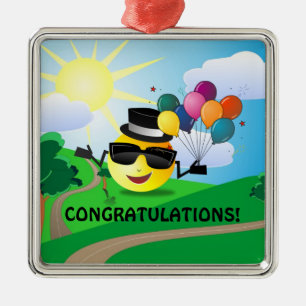 Congratulations! popular design, metal tree decoration