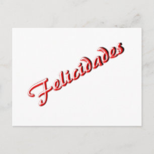 Congratulations post card