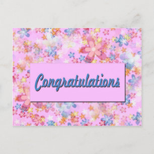 Congratulations Postcard