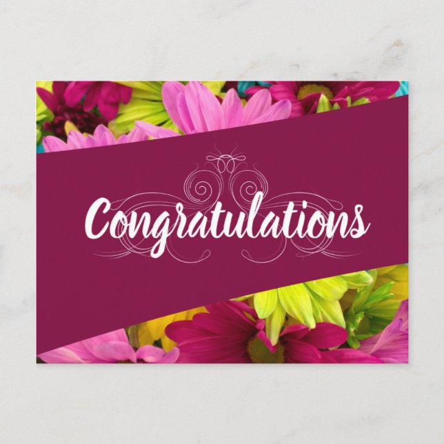 Congratulations Postcard (Front)
