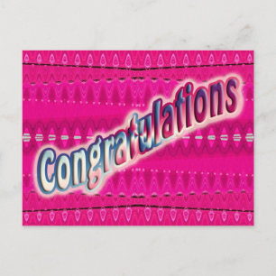 Congratulations Postcard