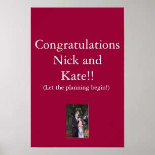 Congratulations Poster