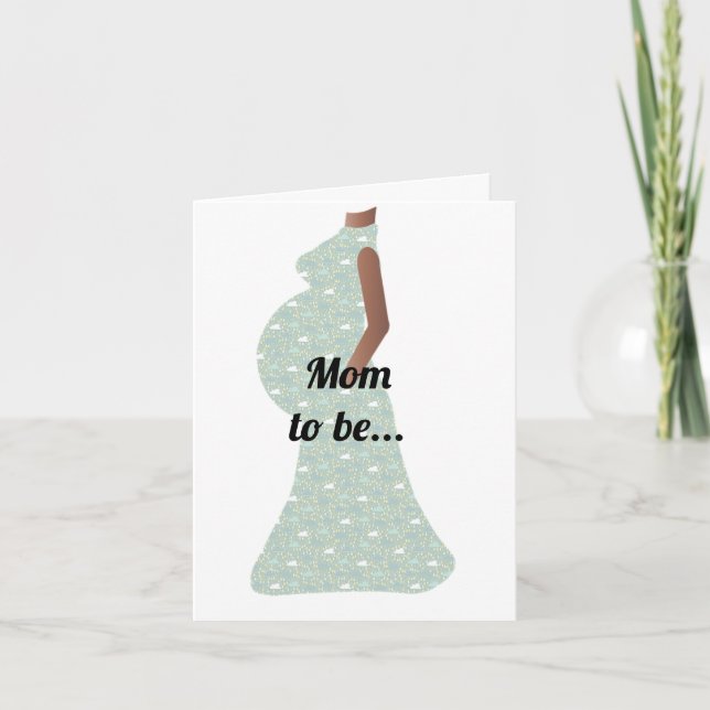 congratulations pregnancy card (Front)