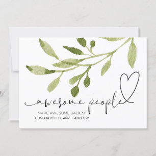 Congratulations Pregnancy Congrats New Baby Heart Card