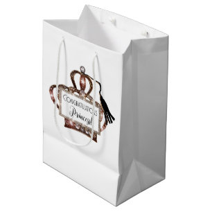 Congratulations Princess "Graduation" TIARA Medium Gift Bag