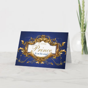 Congratulations  Royal Prince Baby Shower Card