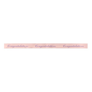 Congratulations Satin Ribbon