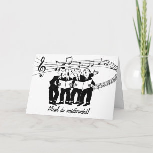 Congratulations Scots Gaelic Meal do naidheachd Card