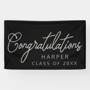 CONGRATULATIONS script design banner