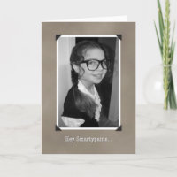 Congratulations Smarty Pants Funny Graduation Card