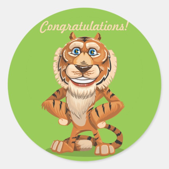 Congratulations! Stickers (Front)